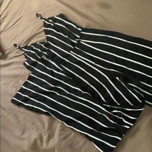 Striped jumpsuit from forever 21 Size : M